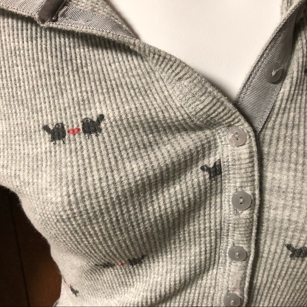 Love birds aerie thermal hoodie ♥️🦜
